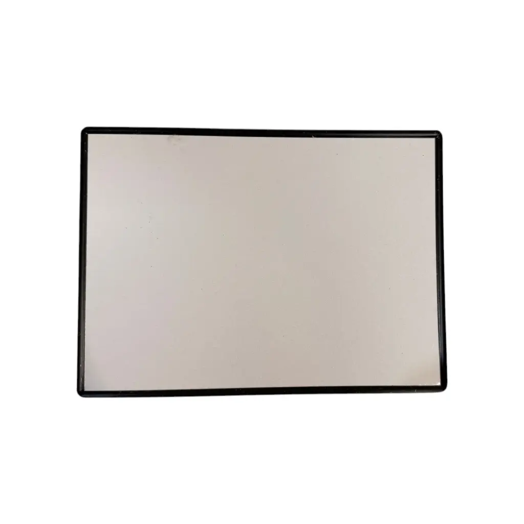 Plaque Auto Aluminium Blanche à Peler 275 x 200 mm