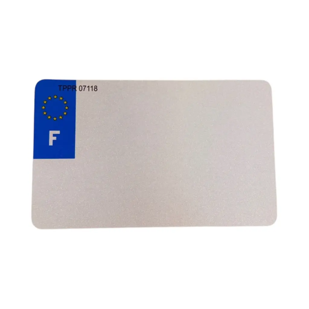 Fond Plaque Moto Plexi F.N.I 210 x 130 mm