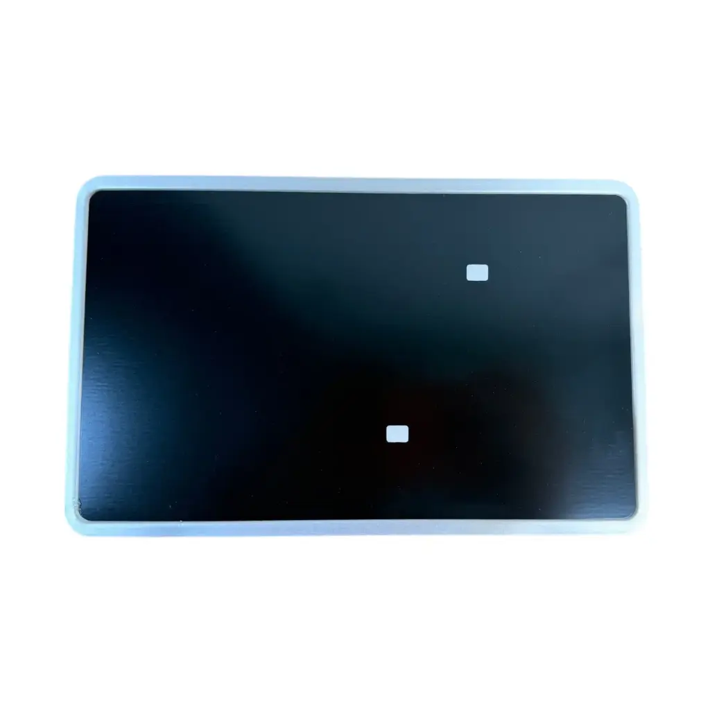 Plaque Auto Aluminium Collection Noir-Alu (Avec Tirets) 300 x 200 mm