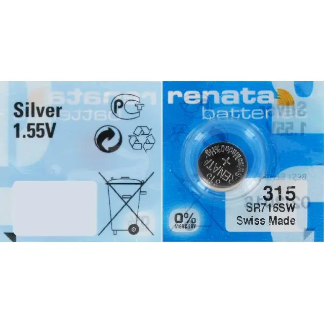 Pile 315 SR716SW Renata