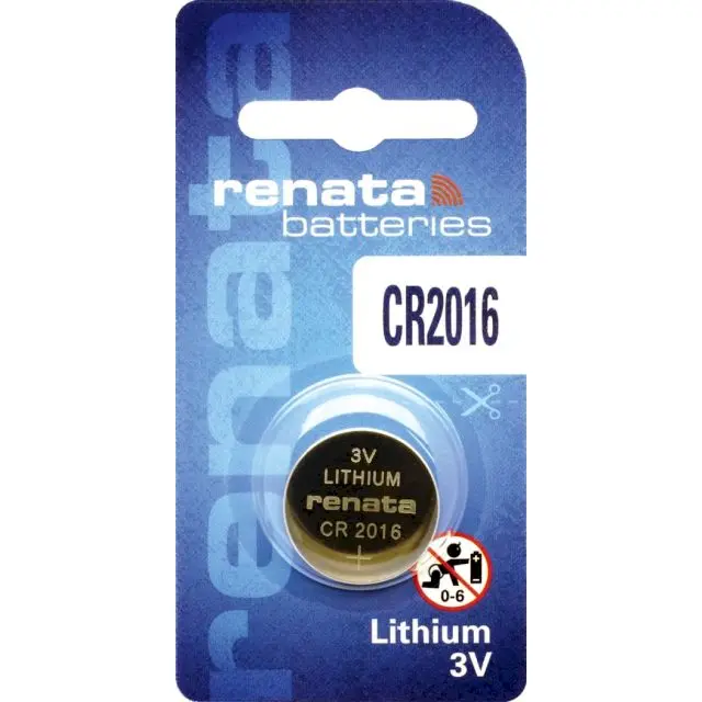 Pile Bouton CR2016 Renata