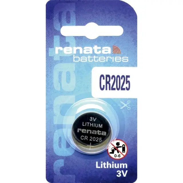 Pile Bouton CR2025 Renata