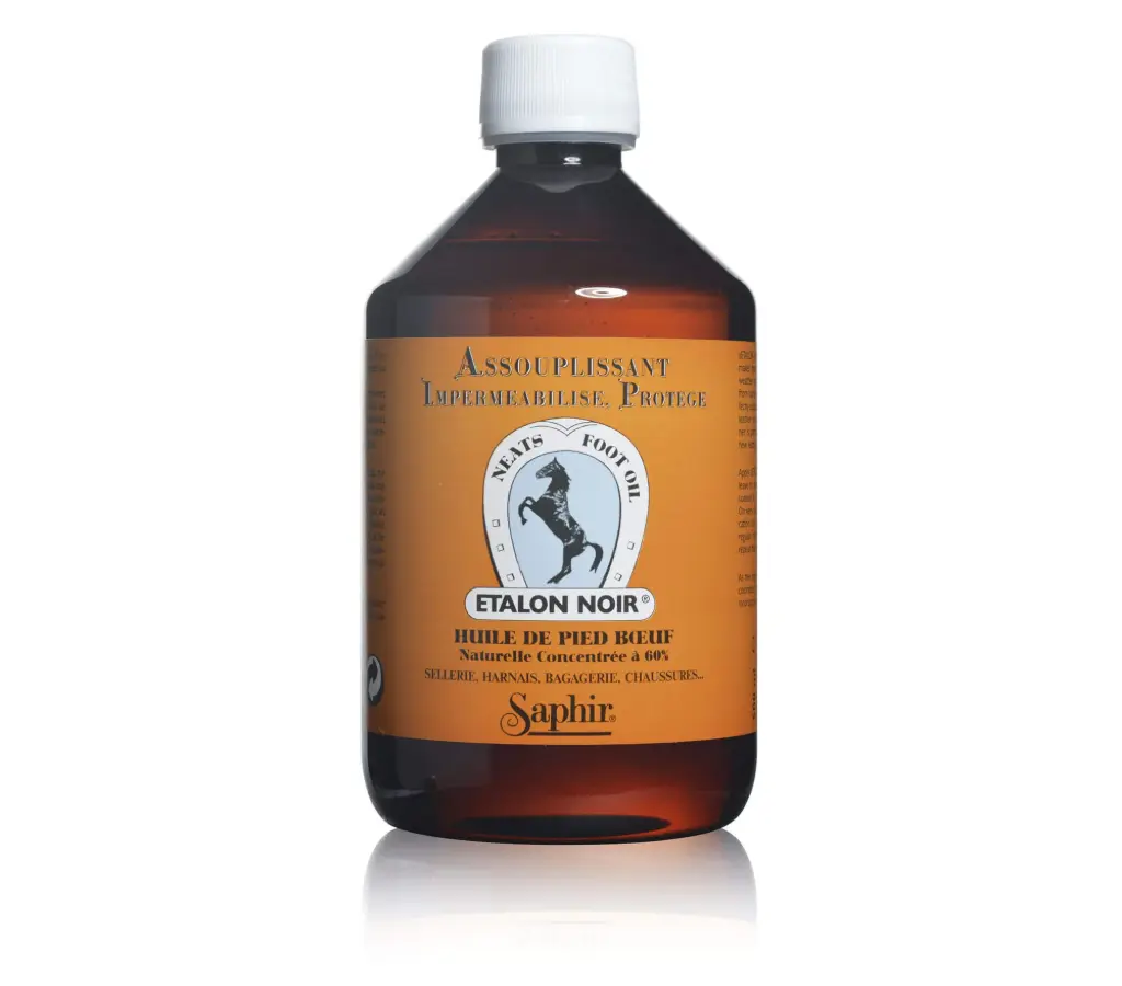 Assouplissant à l'Huile de Pied de Bœuf Etalon Noir® 500mL Saphir