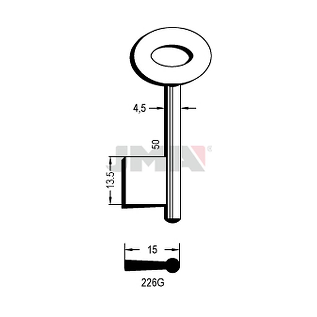 Clé gorge ac-fo 226G