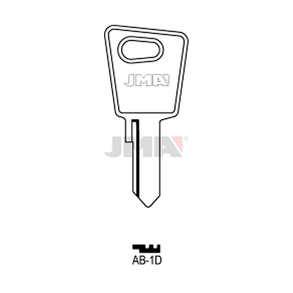 Clé plate acier AB-1D