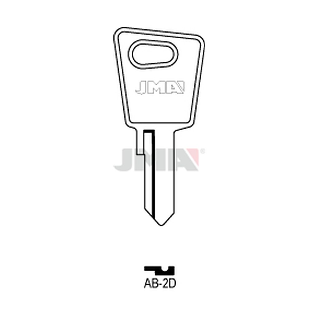Clé plate acier AB-2D