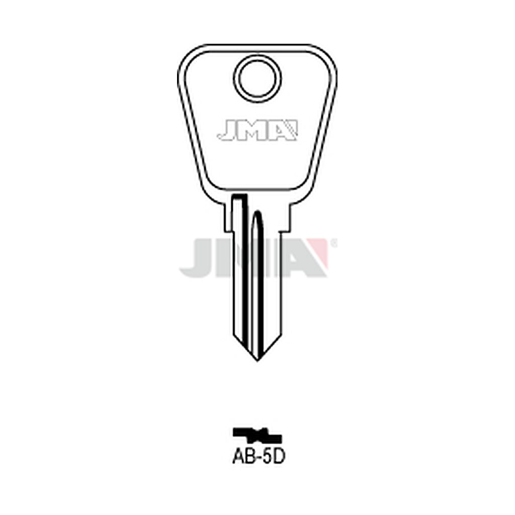 Clé plate acier AB-5D