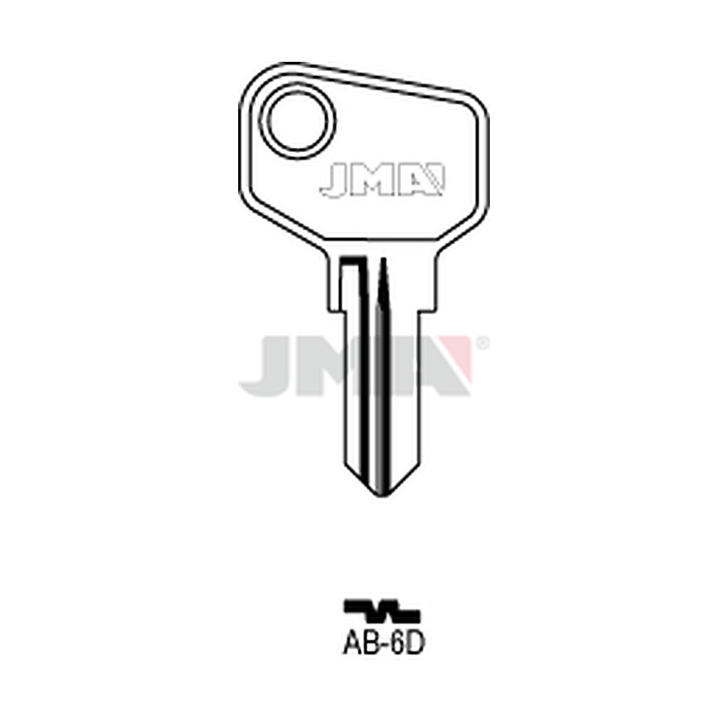 Clé plate acier AB-6D