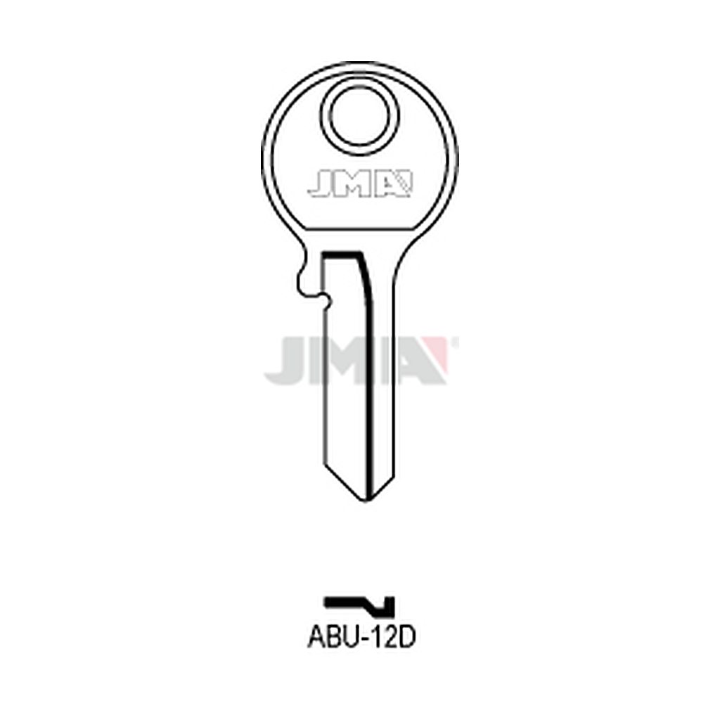 Clé plate acier ABU-12D