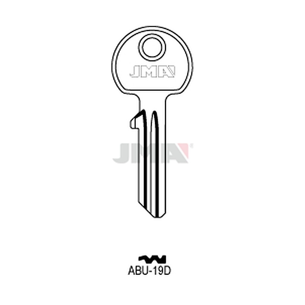 Clé plate acier ABU-19D