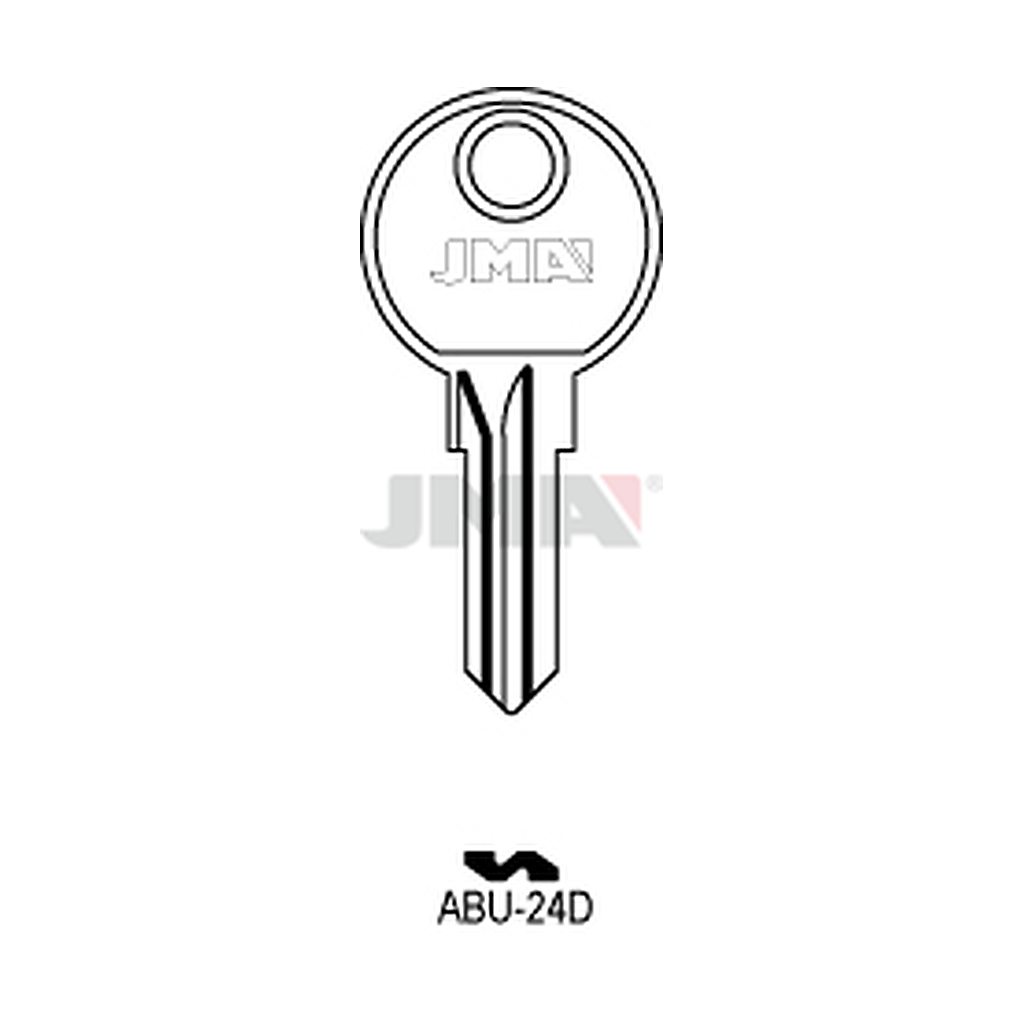 Clé plate acier ABU-24D