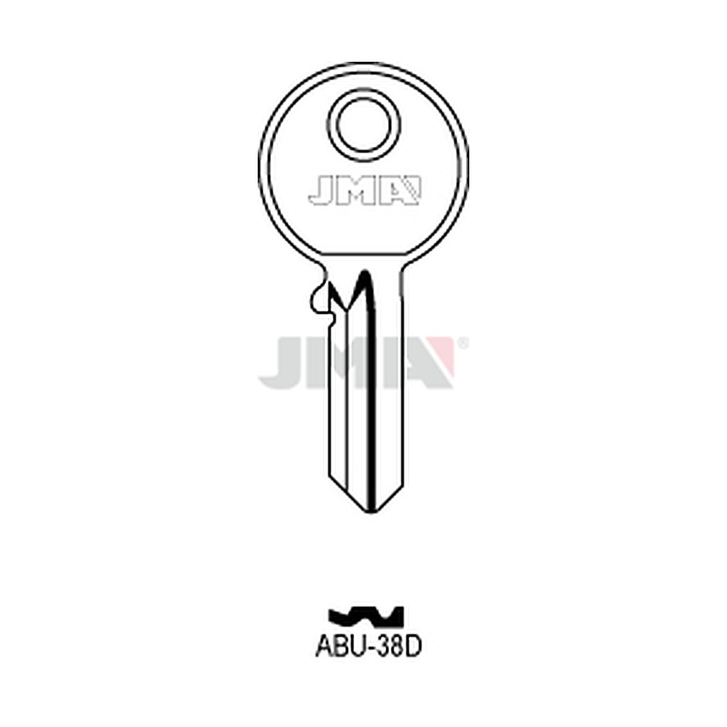 Clé plate acier ABU-38D