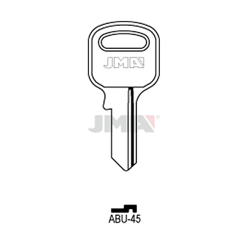 Clé plate acier ABU-45