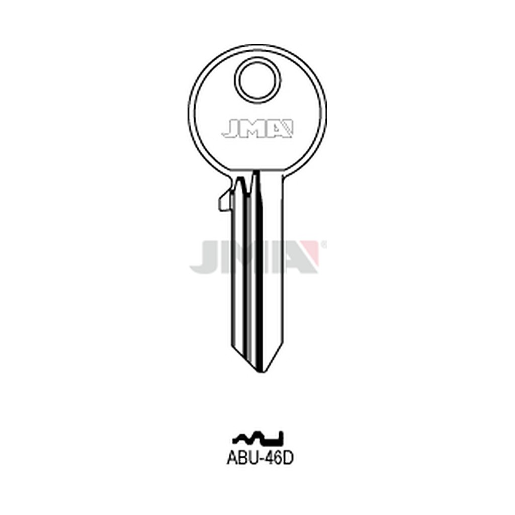 Clé plate ps acier ABU-46D