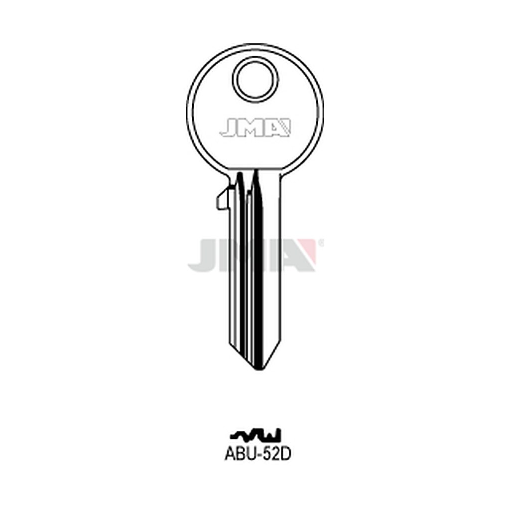 Clé plate ps acier ABU-52D