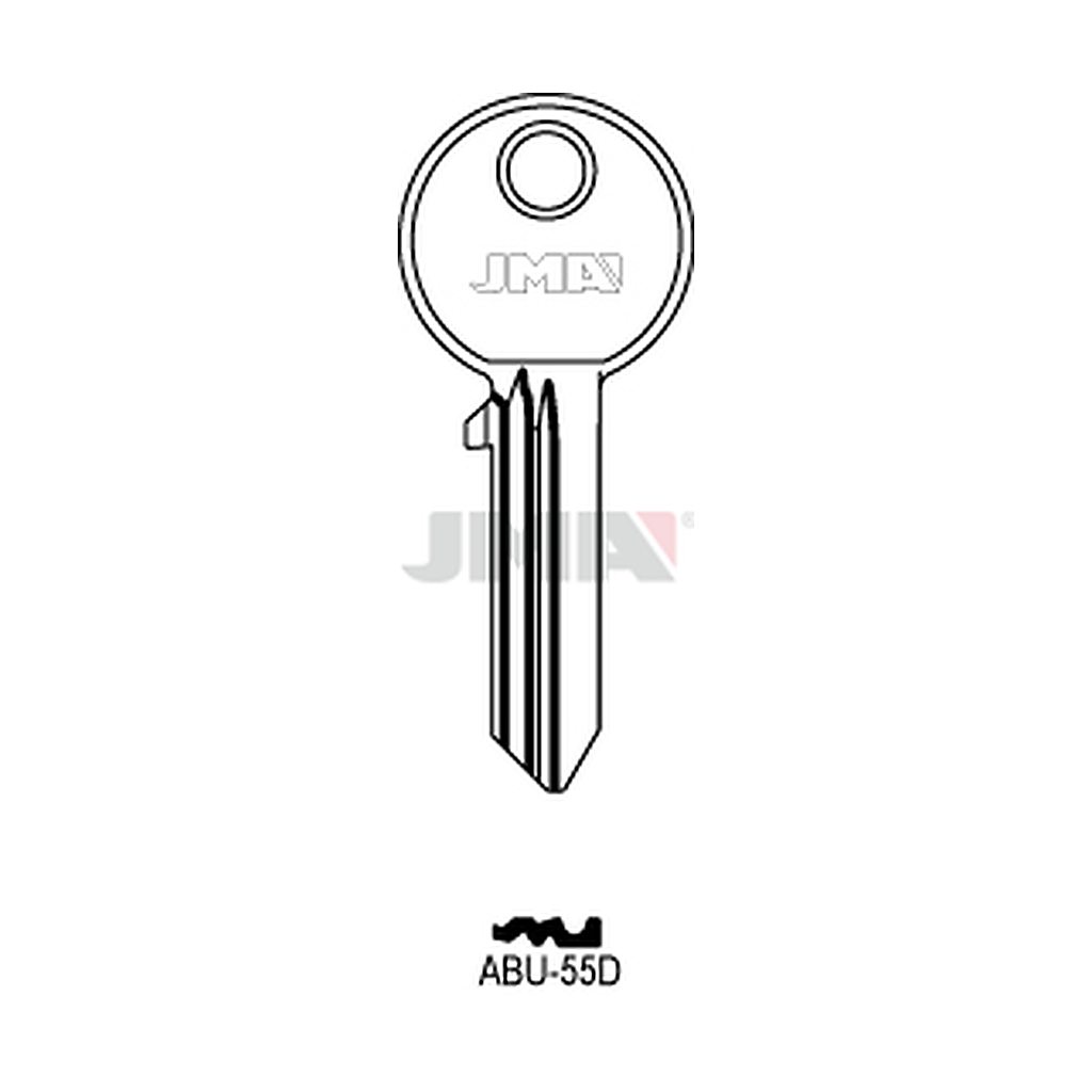 Clé plate acier ABU-55D