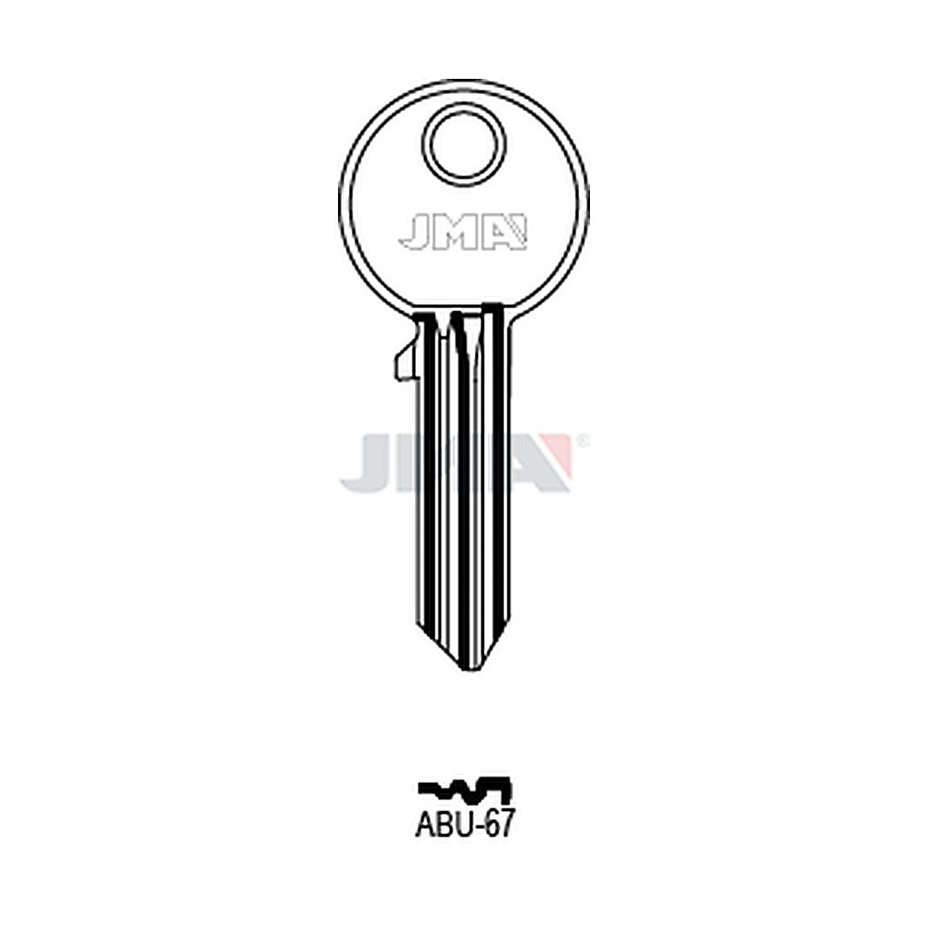 Clé plate ps acier ABU-67