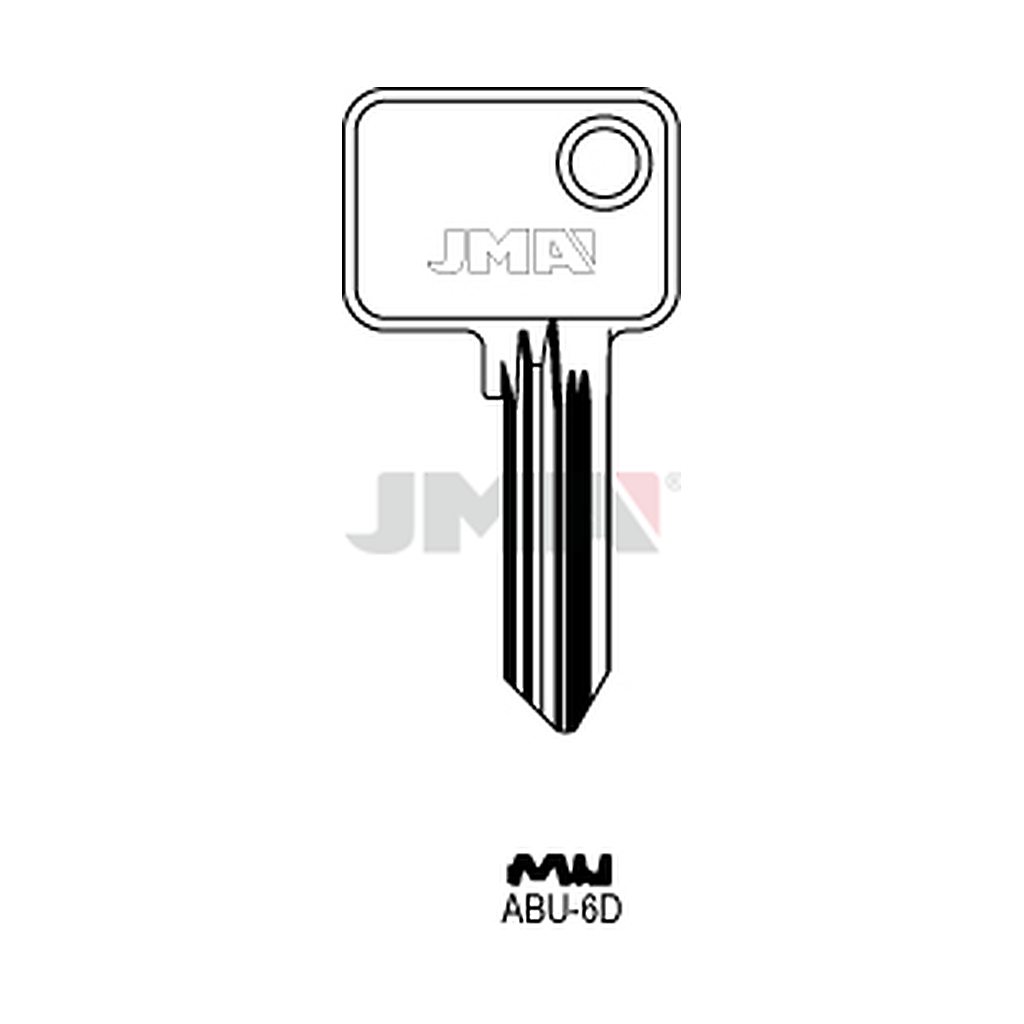 Clé plate ps acier ABU-6D
