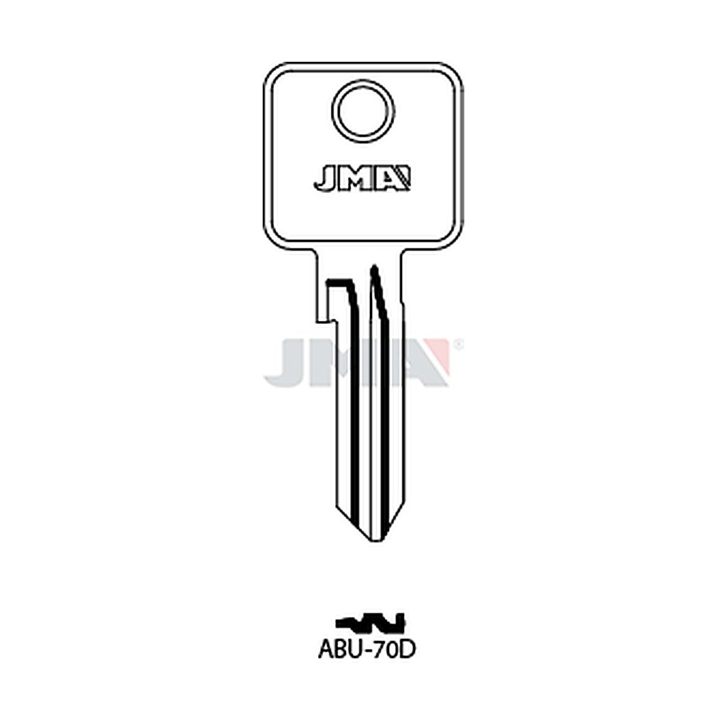 Clé plate acier ABU-70D