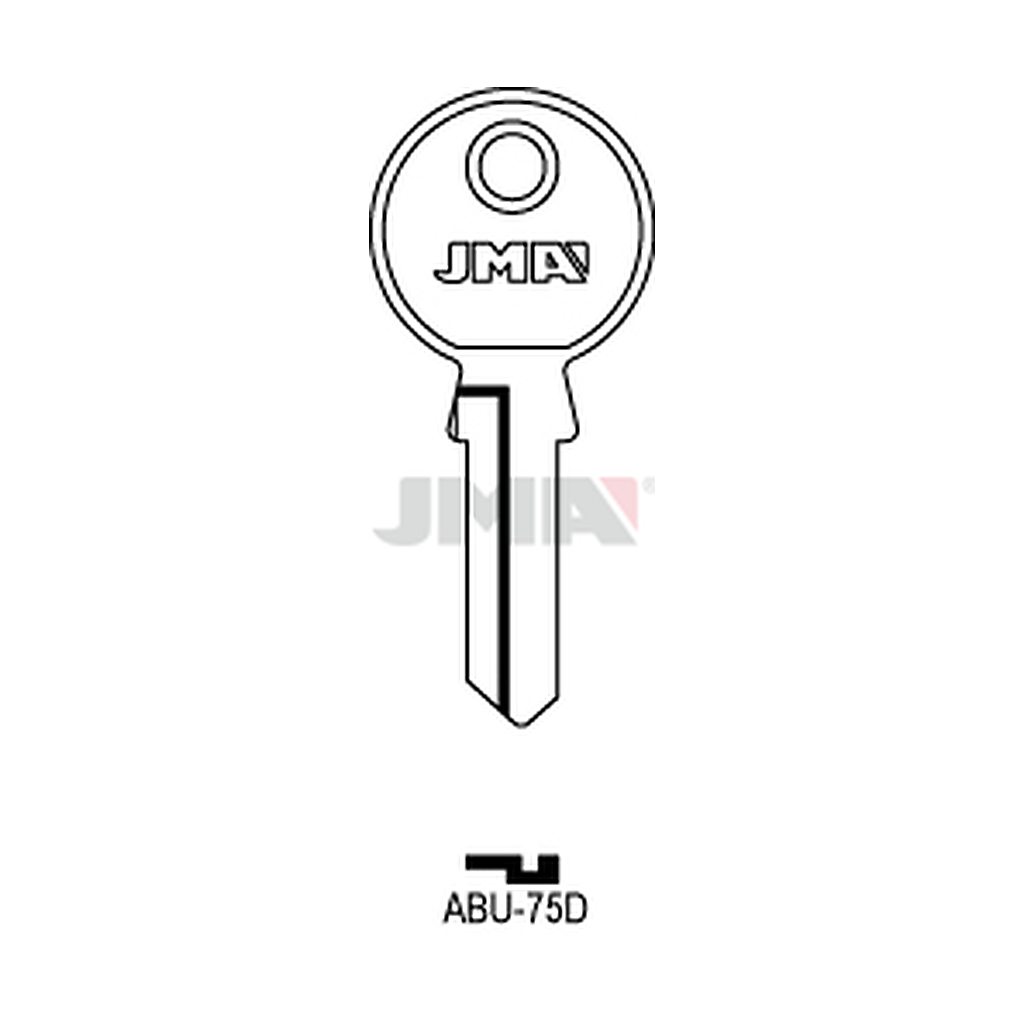 Clé plate acier ABU-75D