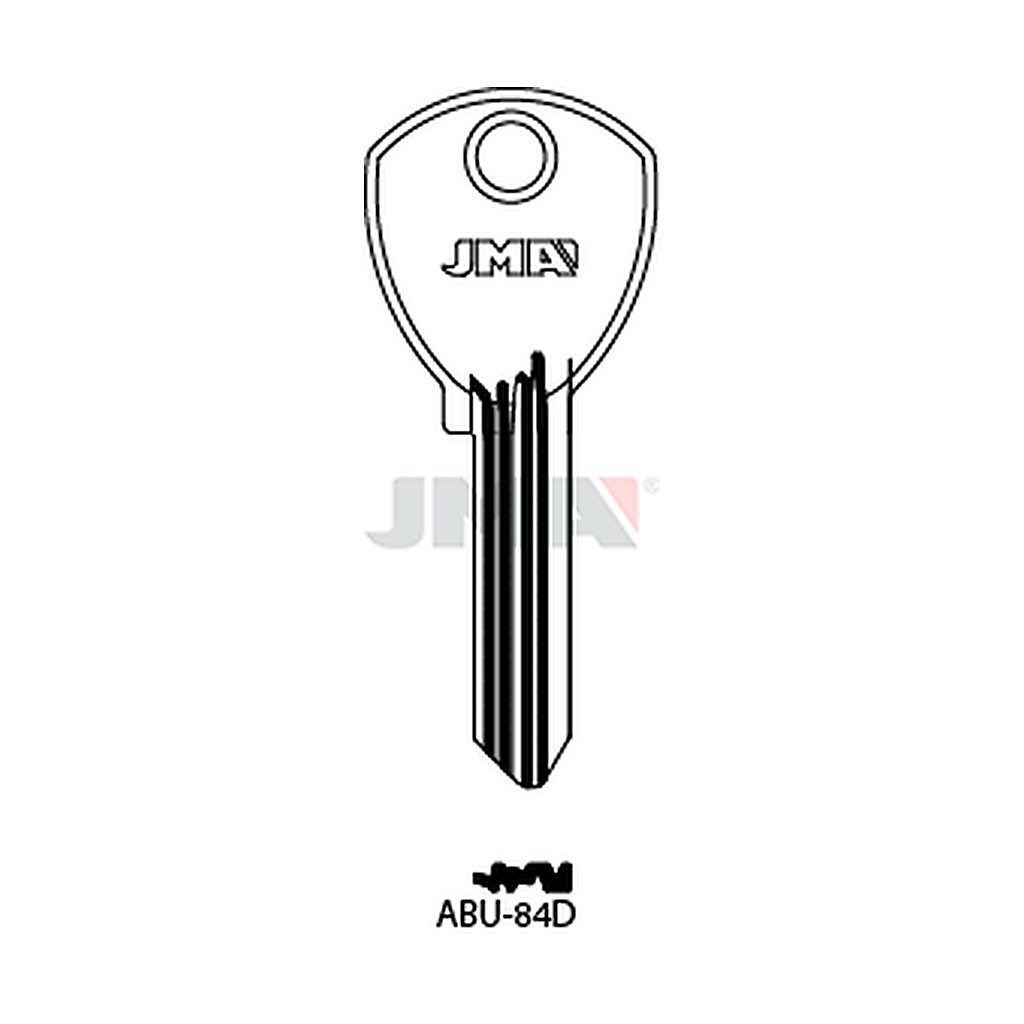 Clé plate acier ABU-84D