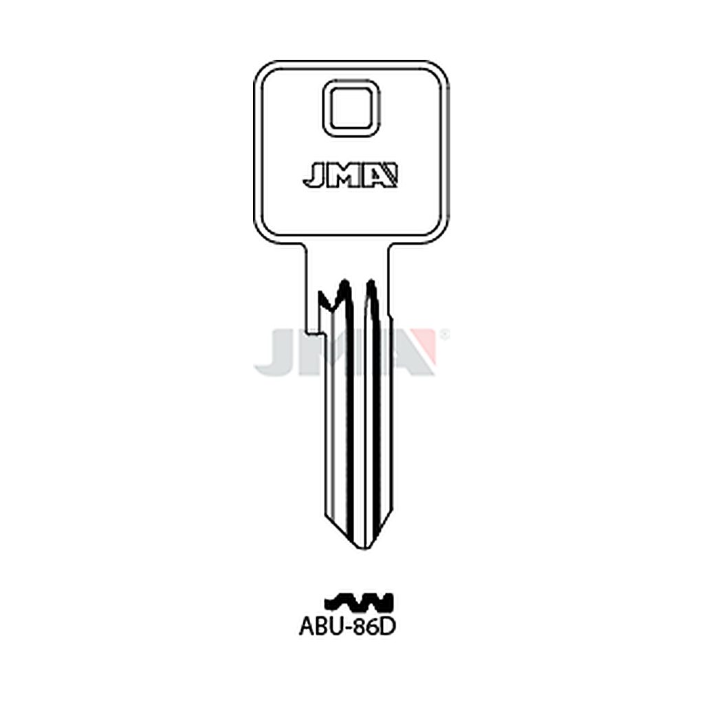 Clé plate acier ABU-86D