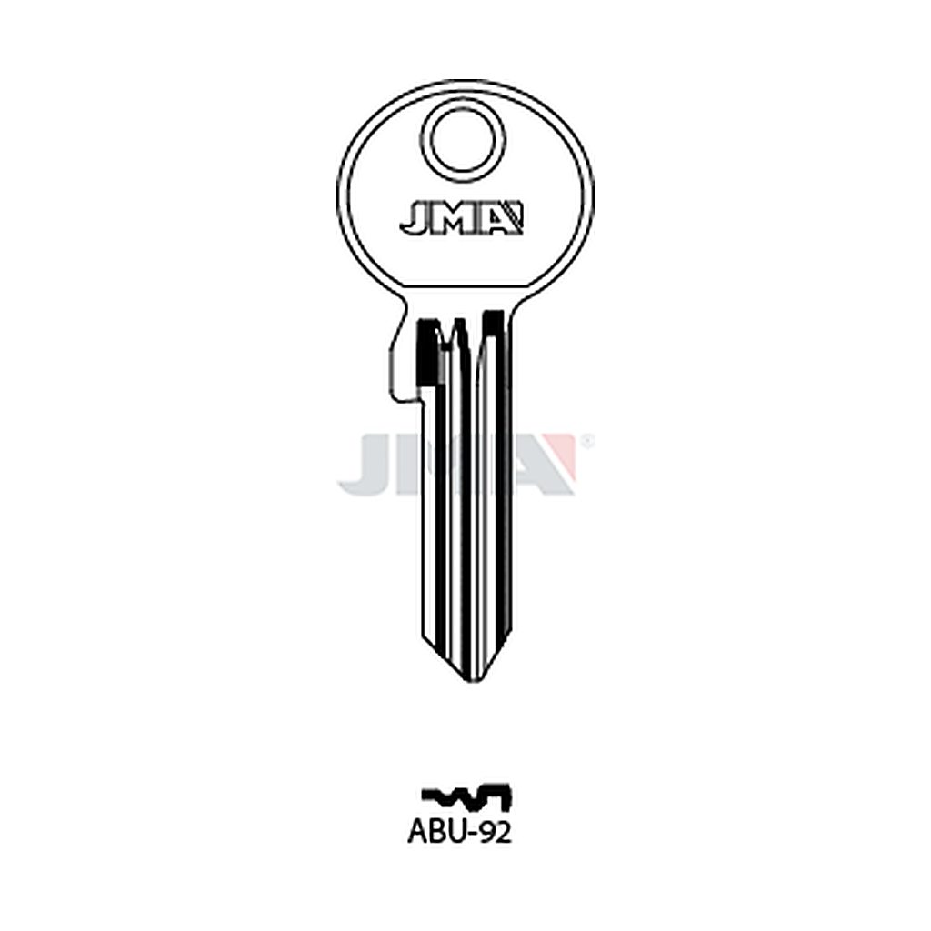Clé plate ps acier ABU-92