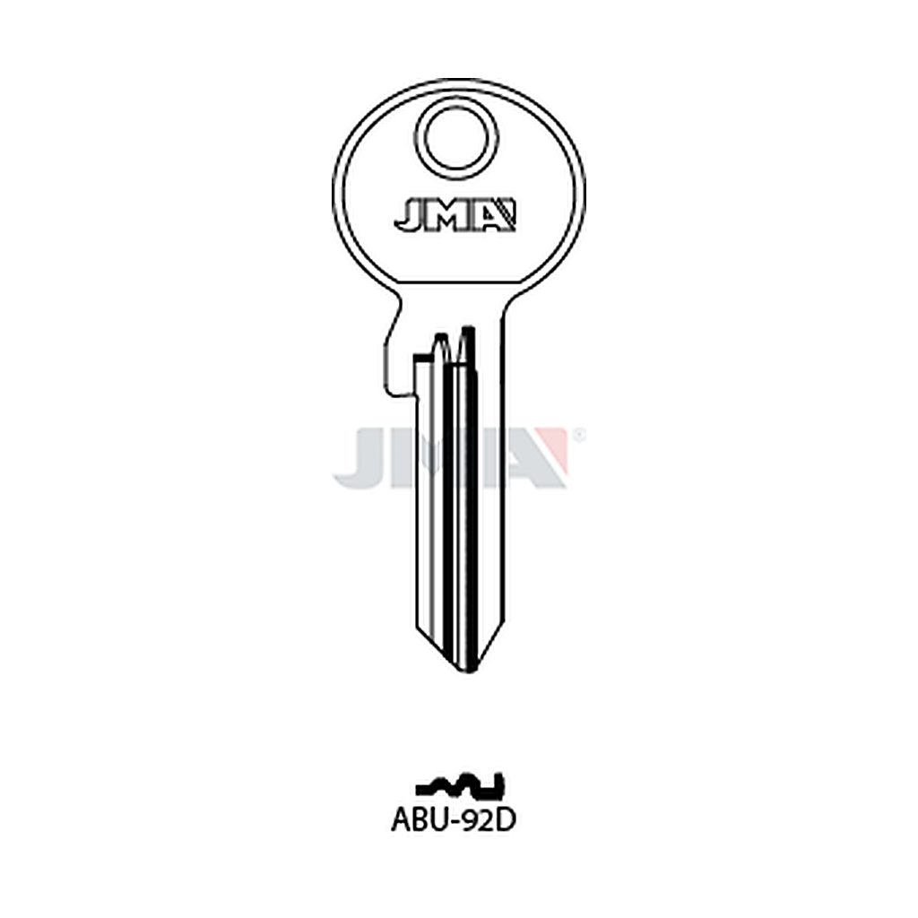 Clé plate ps acier ABU-92D