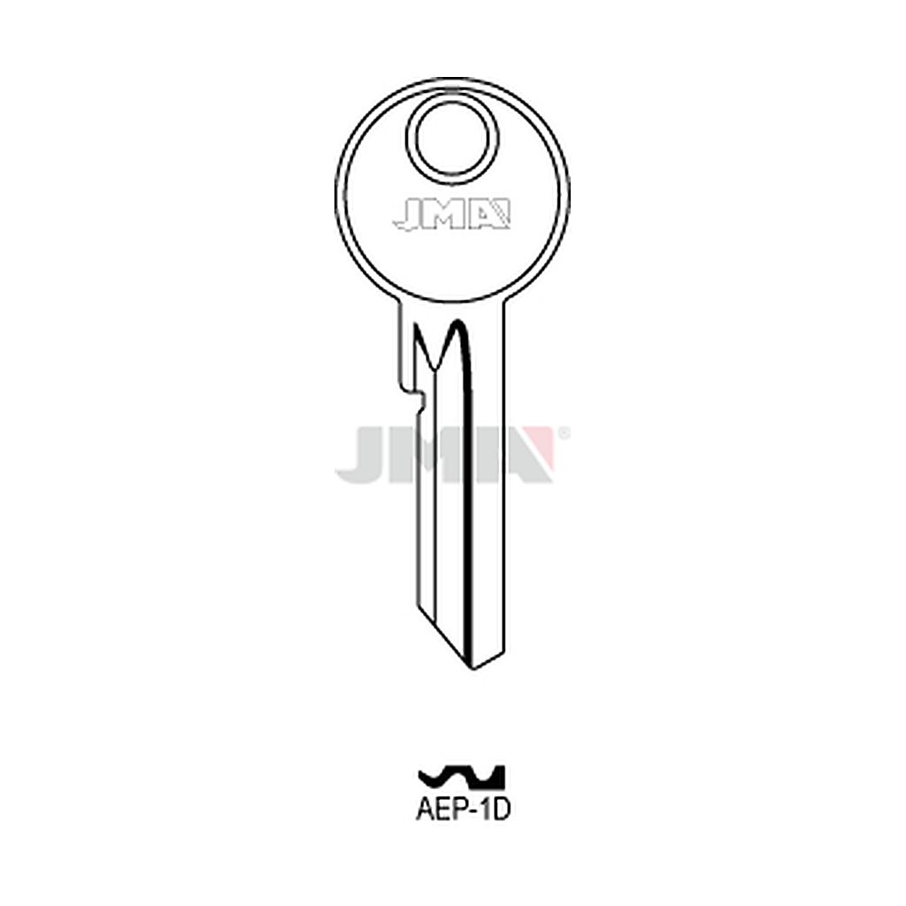 Clé plate acier AEP-1D