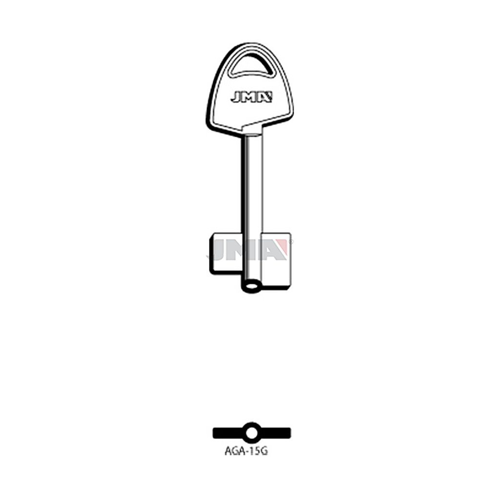 Clé double panneton AGA-15G