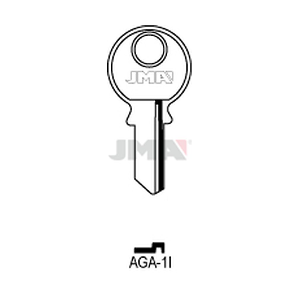 Clé plate acier AGA-1I