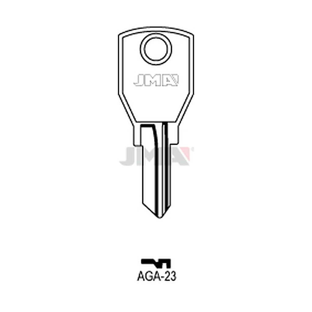 Clé plate acier AGA-23