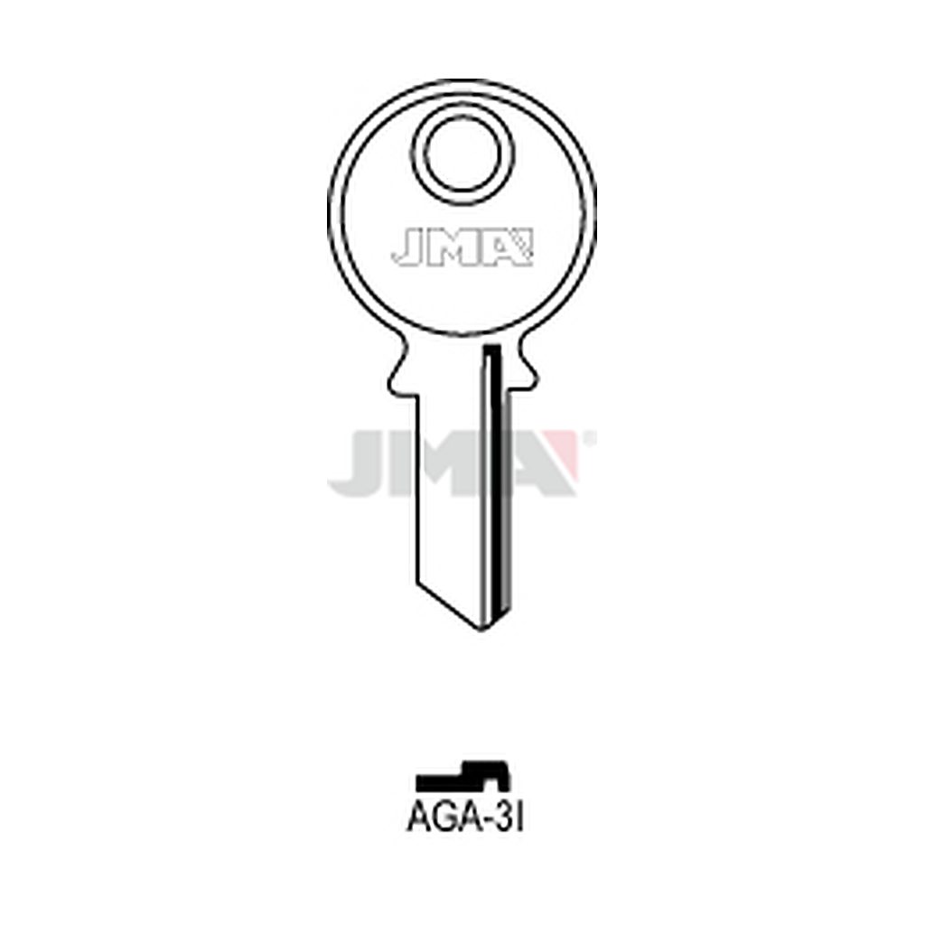 Clé plate acier AGA-3I