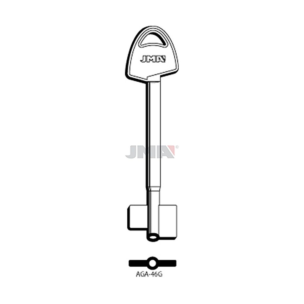 Clé double panneton AGA-46G