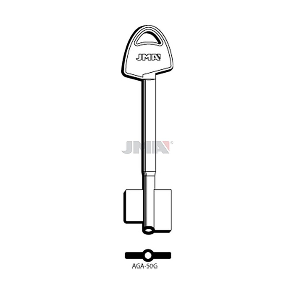 Clé double panneton AGA-50G