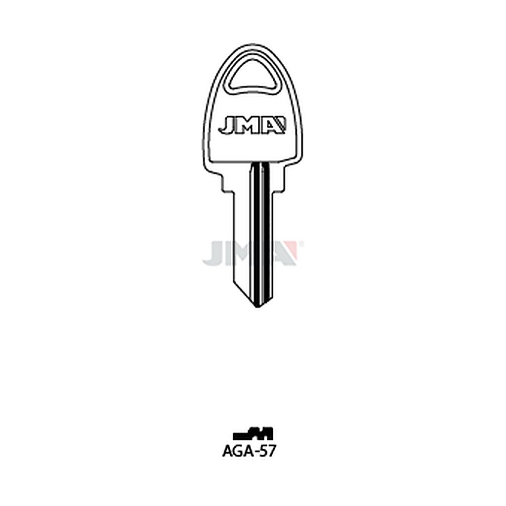 Clé plate acier AGA-57