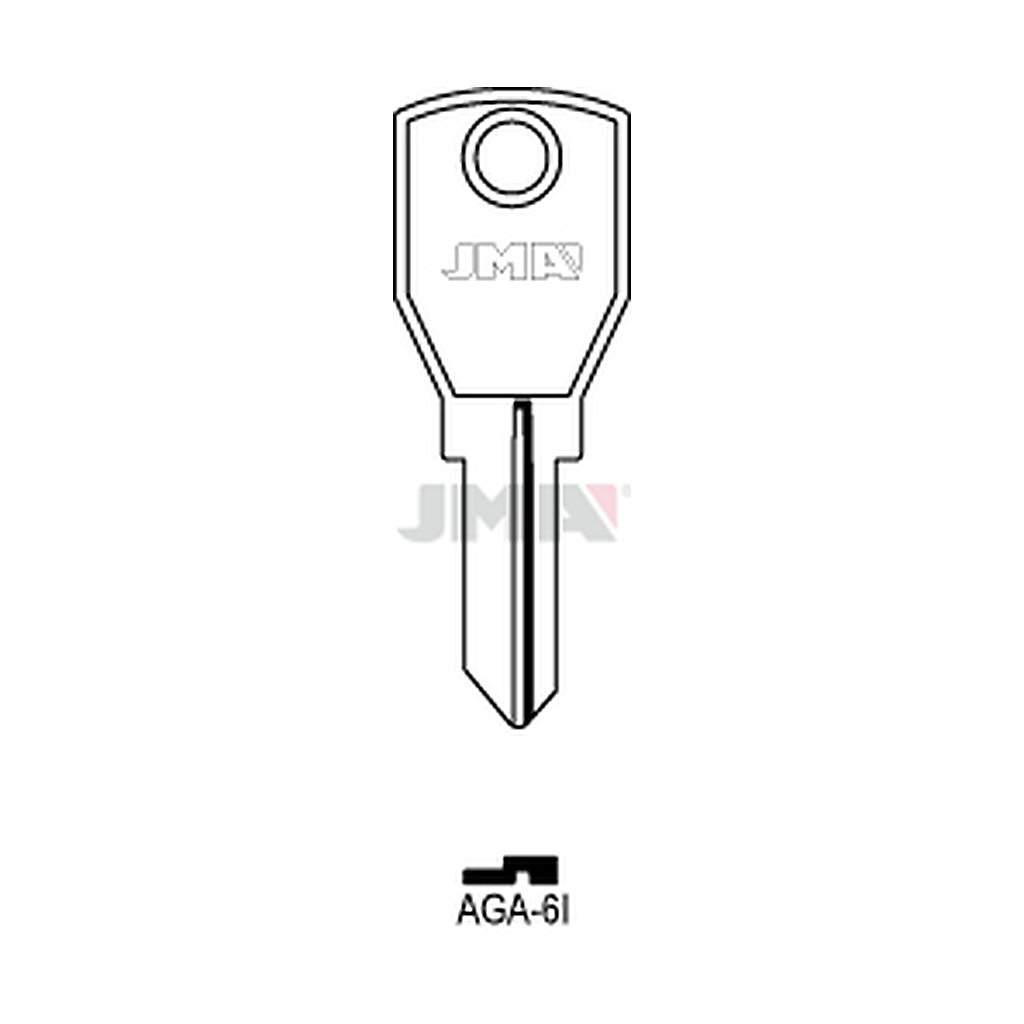 Clé plate acier AGA-6I