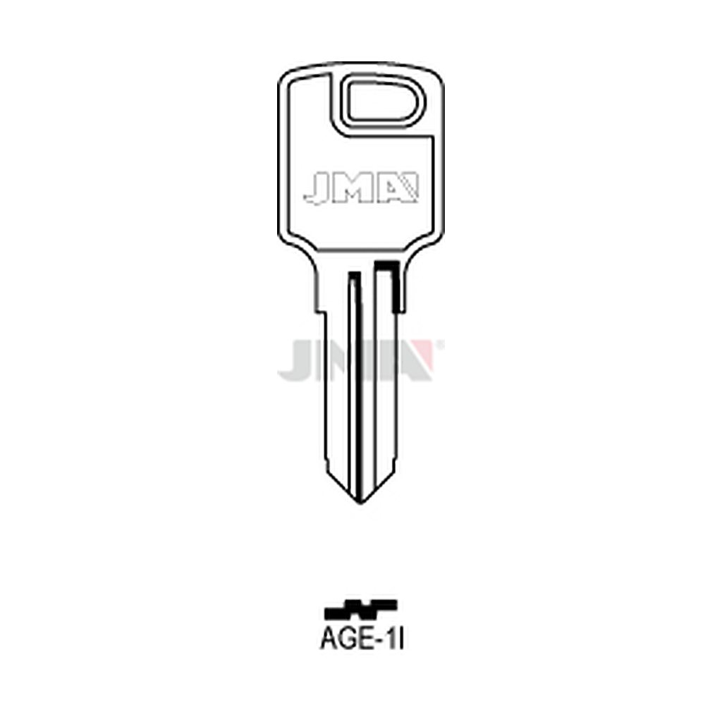 Clé plate acier AGE-1I