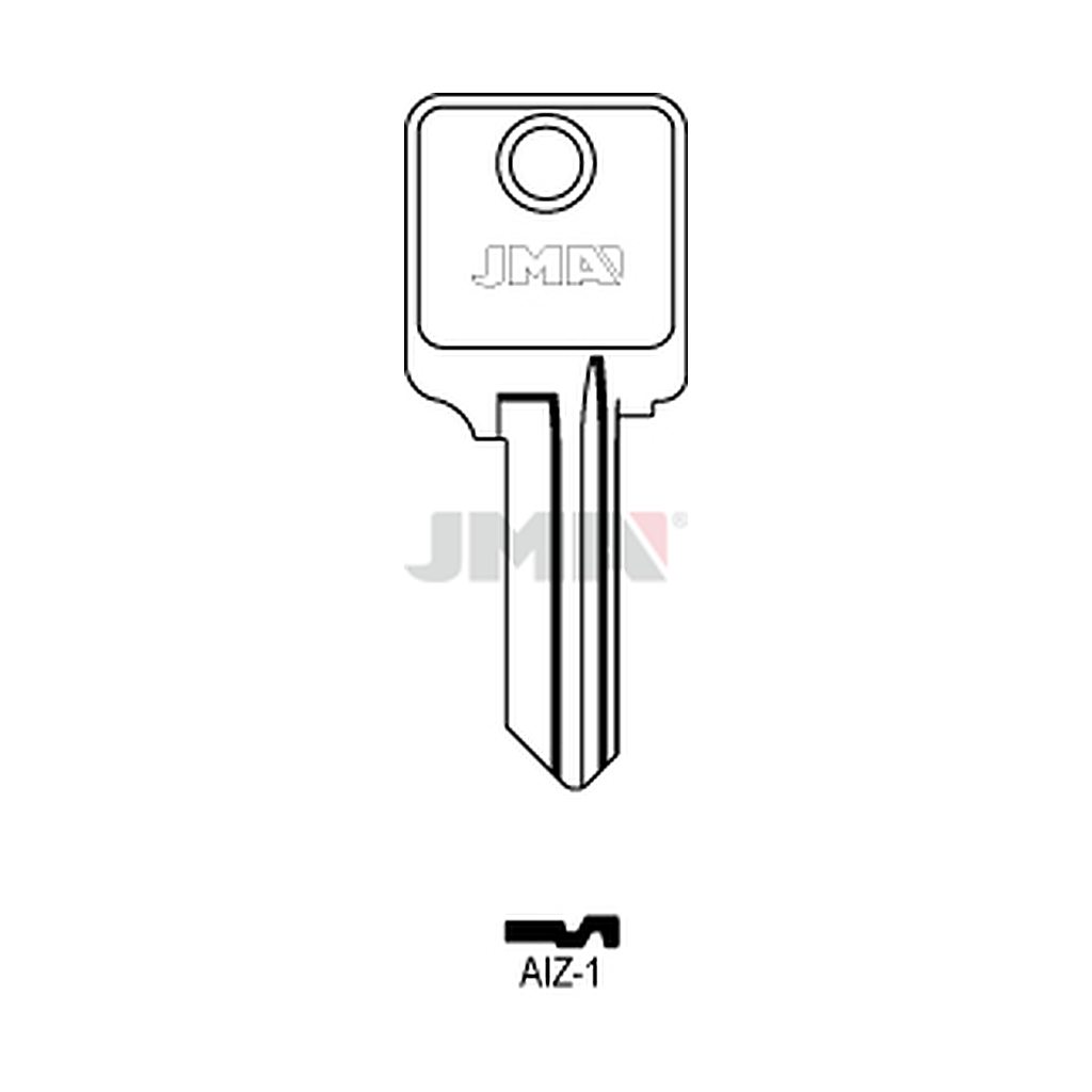 Clé plate acier AIZ-1