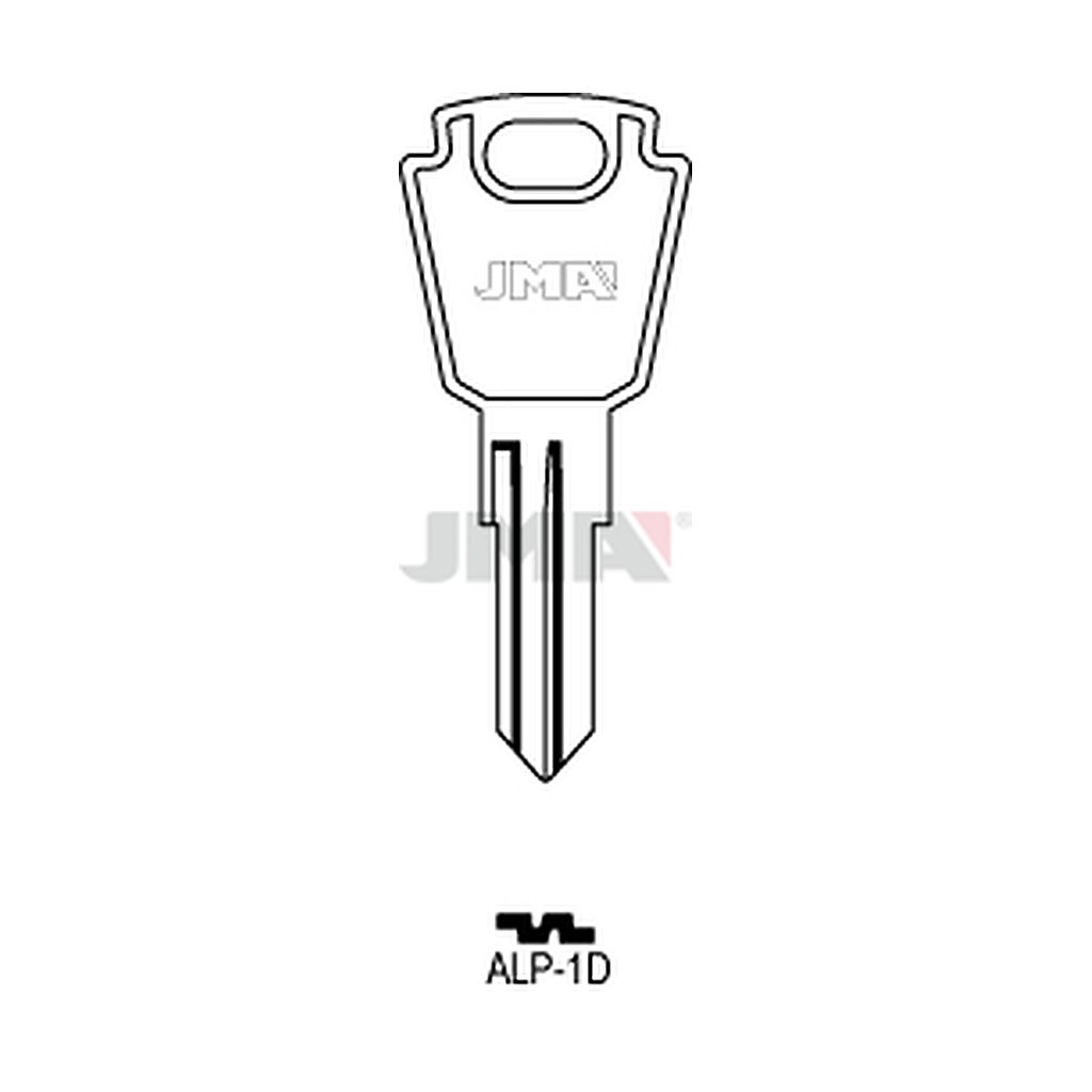 Clé plate acier ALP-1D