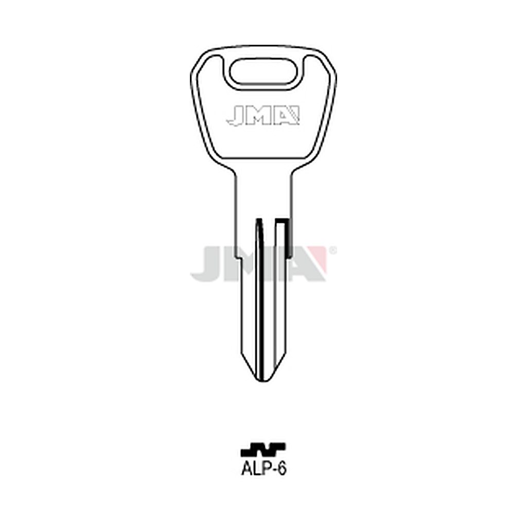 Clé plate acier ALP-6
