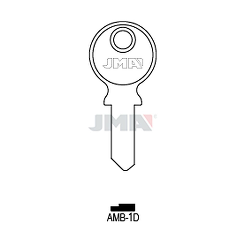 Clé plate acier AMB-1D