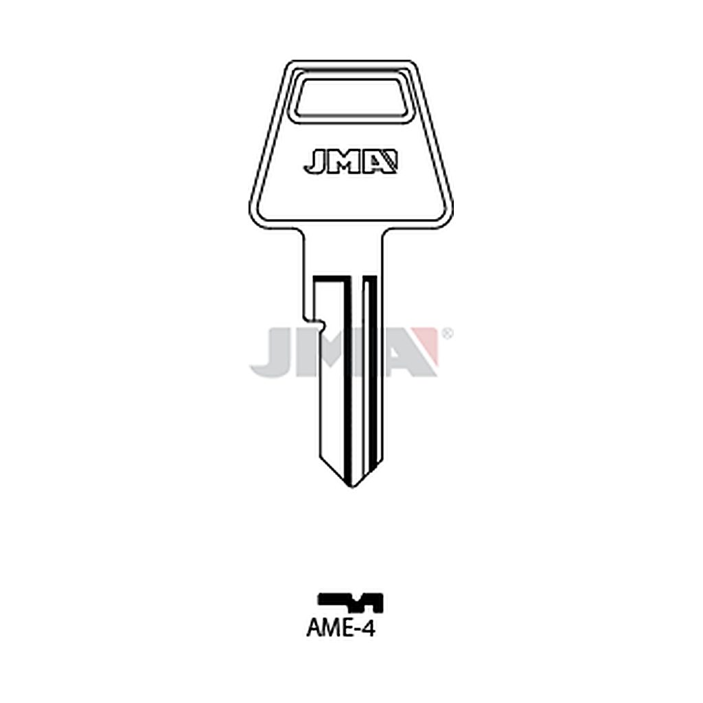 Clé plate ps laiton AME-4