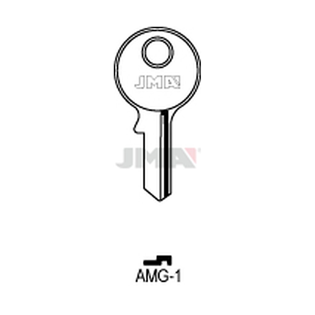 Clé plate acier AMG-1