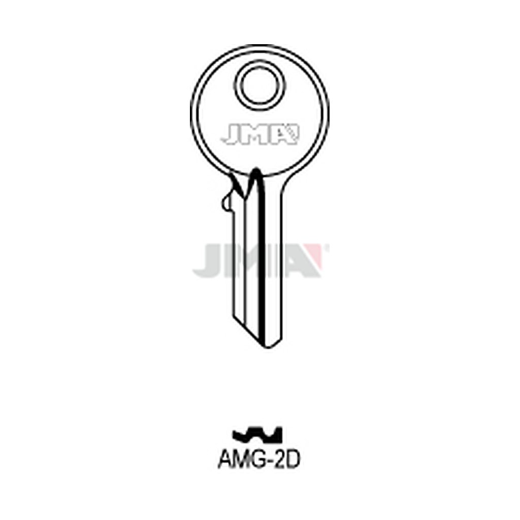 Clé plate acier AMG-2D