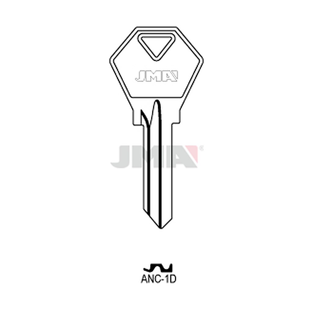 Clé plate acier ANC-1D