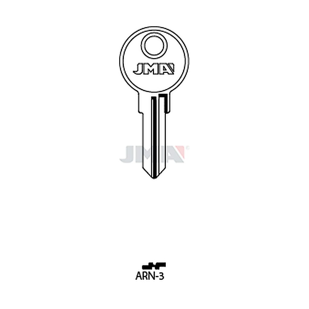 Clé plate acier ARN-3