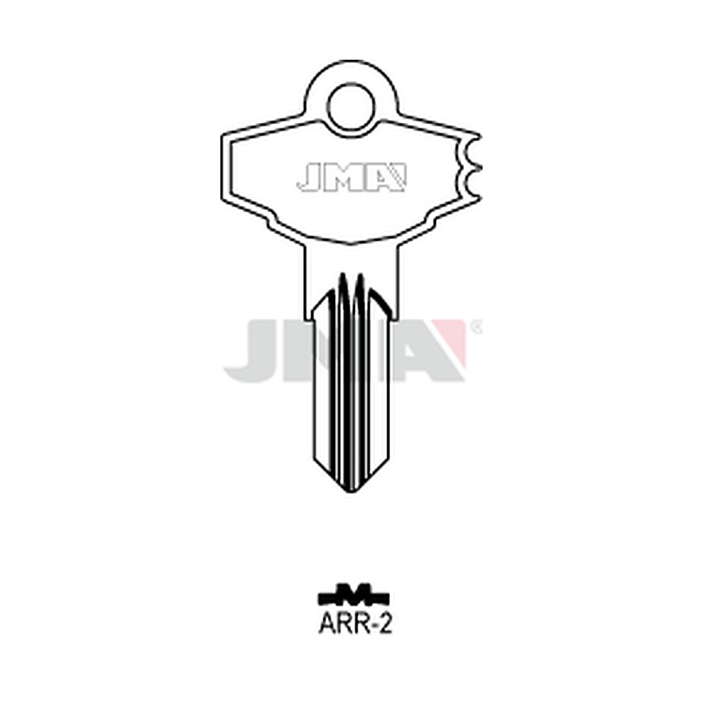 Clé plate acier ARR-2