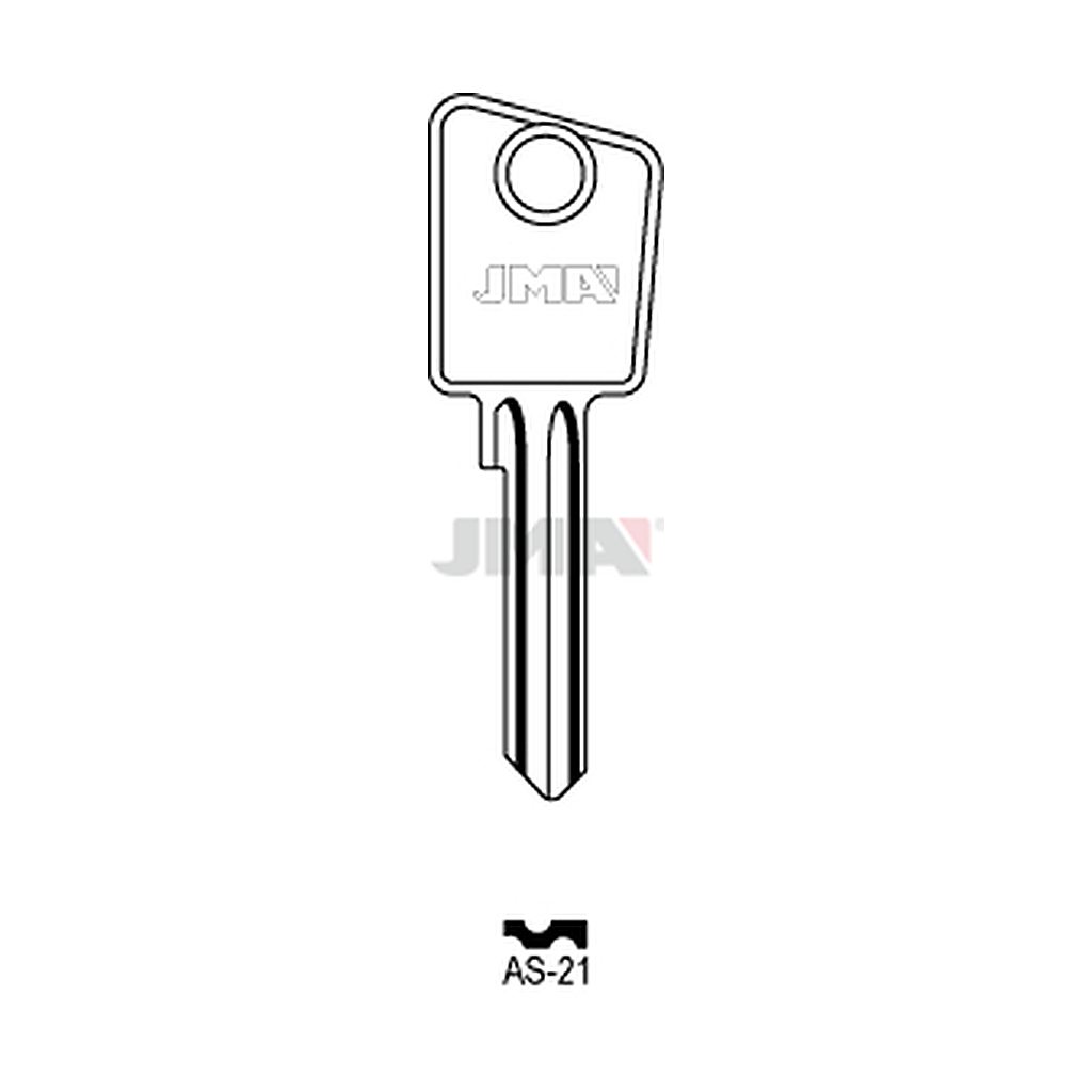 Clé plate acier AS-21