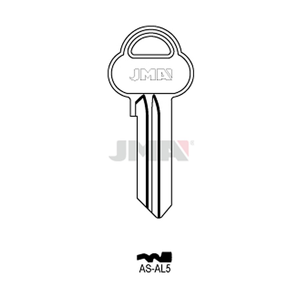 Clé plate ps acier AS-AL5